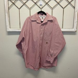 Tommy Hilfiger size 16.5•33  button down